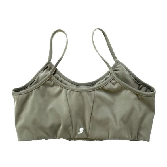Fundamental Coast Bralette Sports Bra Olive Green Size Large - Picture 3 of 9